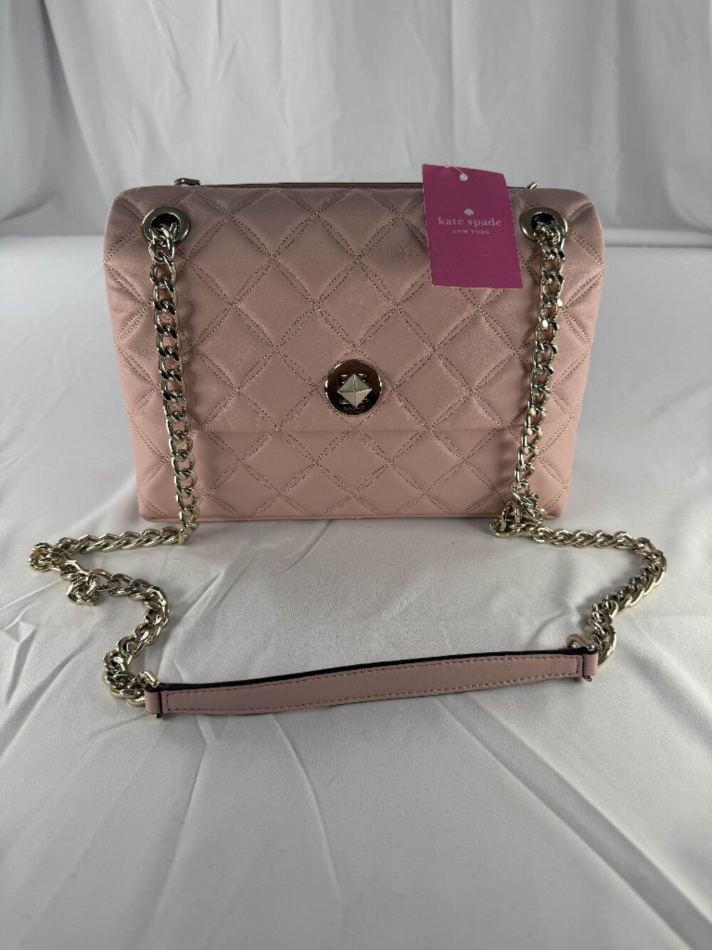 Kate Spade Natalia Small Flap Pink Crossbody Bag Pink NWT